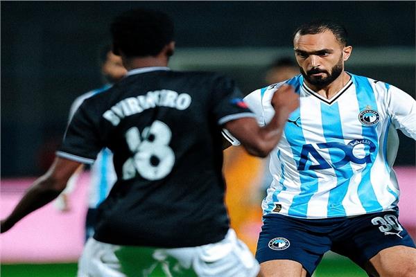 بيراميدز يتقدم على الجيش الرواندي 1-0 في الشوط الأول