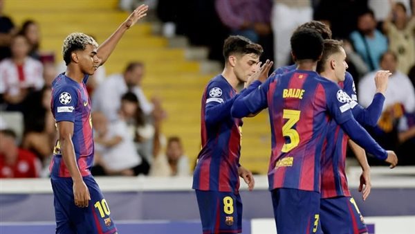 برشلونة يكتسح أولمبياكوس اليوناني 6-1 في دوري أبطال أوروبا