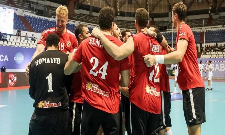 الأهلي يتوج ببطولة أفريقيا لكرة اليد للمرة الثالثة على التوالي