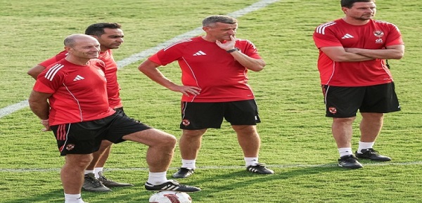 الأهلى يختتم تدريباته اليوم لمواجهة بتروجت فى الدورى