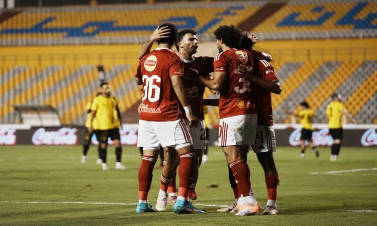 الأهلي يفوز علي كهرباء الإسماعيلية 4-2 في الدوري