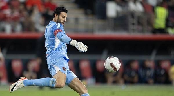 الشناوي يخضع لأشعة اليوم لتحديد موقفه من السفر إلي المغرب