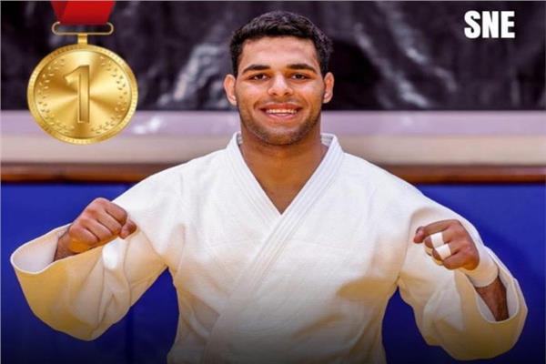 عمر الرملي يحرز ذهبية الجودو بدورة ألعاب التضامن الإسلامي