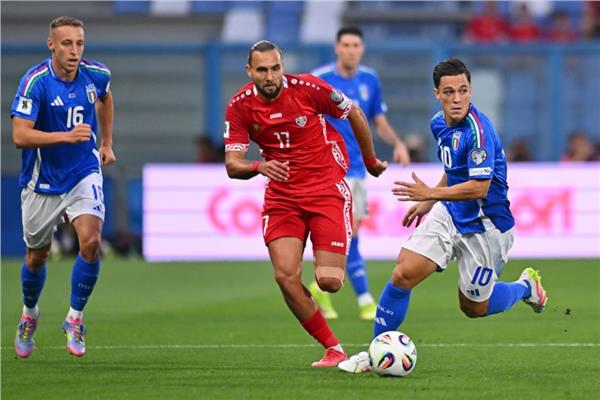 إيطاليا في ضيافة مولدوفا اليوم في تصفيات كأس العالم 2026