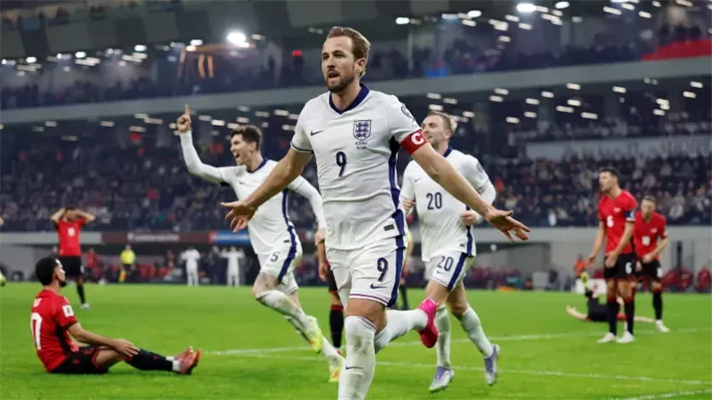 إنجلترا تفوز على ألبانيا 2-0 في تصفيات كأس العالم