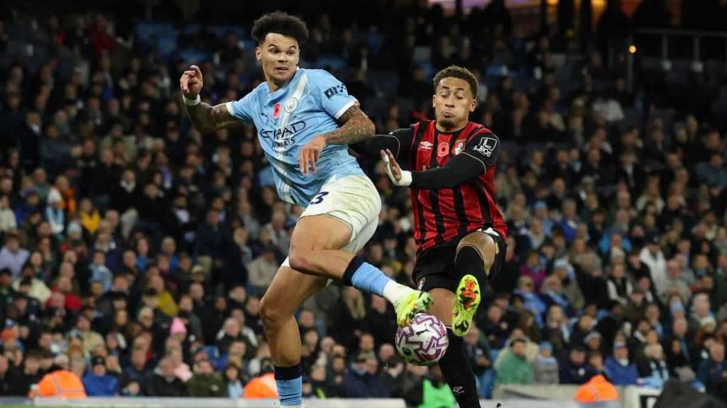 مانشستر سيتي يفوز على بورنموث 3-1 في الدوري الانجليزي