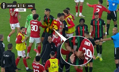 بعد واقعة «سكينة المعجون» تحرك من الأهلي ضد الجيش الملكي