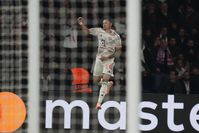 بايرن ميونخ يفوز على باريس سان جيرمان 2-1 بدوري الأبطال