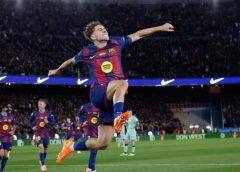 برشلونة يفوز على بلباو 4-0 على ملعبه كامب نو