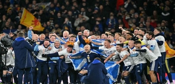 أسكتلندا تفوز علي الدنمارك 4 - 2 وتحجز بطاقة التأهل لمونديال 2026