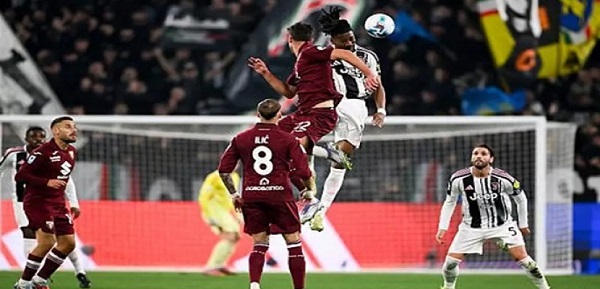 يوفنتوس يتعادل مع تورينو بدون أهداف فى الدورى الإيطالى