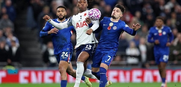 تشيلسى يفوز على توتنهام 1ـ0 فى الدورى الإنجليزى