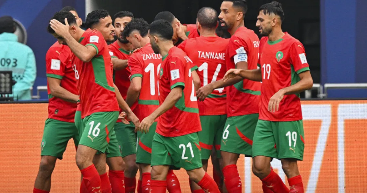 المغرب يفوز علي جزر القمر 3-1 في افتتاح مشواره بكأس العرب