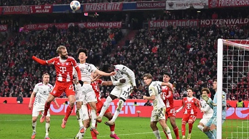 بايرن ميونخ يتعادل على ملعبه 2-2 مع ماينز متذيل الدوري الألماني