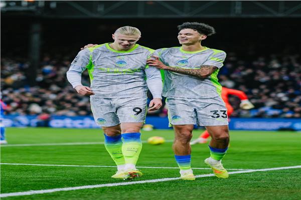 هالاند يقود مانشستر سيتي يفوز على كريستال بالاس 3-0 بالدوري الإنجليزي