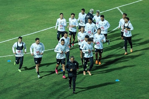 منتخب مصر يتدرب باستاد القاهرة استعدادًا لودية نيجيريا