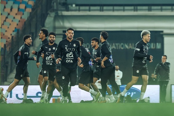 منتخب مصر يختتم تدريباته اليوم استعداداً لمواجهة زيمبابوى