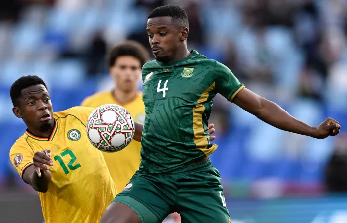 مجموعة مصر | زيمبابوي تتعادل مع جنوب أفريقيا 1-1 في الشوط الأول