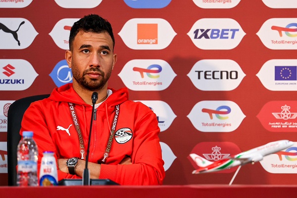 تريزيجيه في المؤتمر الصحفي لمباراة جنوب أفريقيا: نحن جاهزون لإسعاد الجماهير المصرية