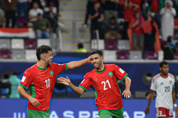 منتخب المغرب يتأهل إلى نهائي كأس العرب على حساب الإمارات