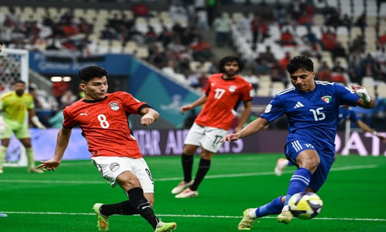 منتخب مصر يتعادل مع الكويت 1-1 في كأس العرب