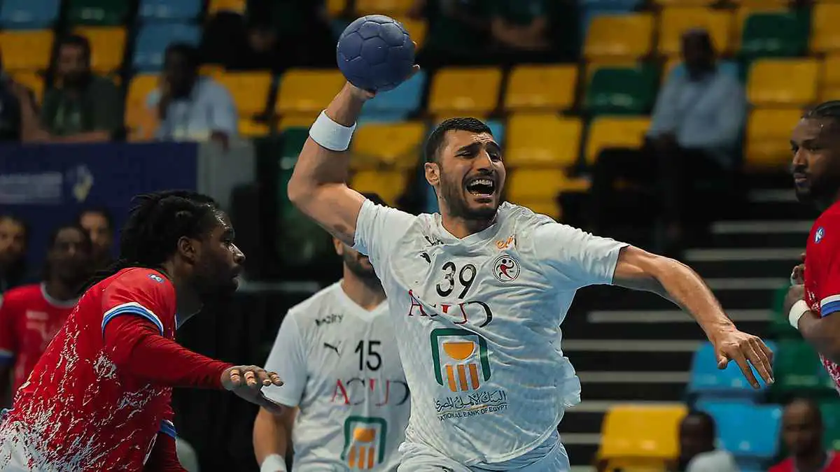 منتخب مصر يتأهل لنهائي أمم أفريقيا لكرة اليد بفوز عريض على كاب فيردي