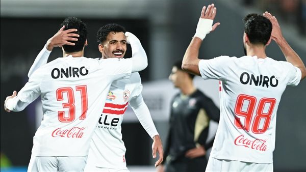 الزمالك يفوز على بتروجيت 2-0 ويتقدم للمركز الرابع بالدورى