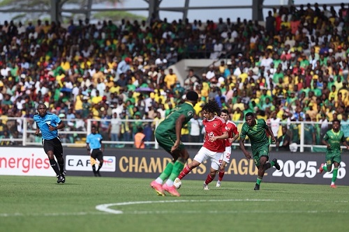 الأهلي يتعادل مع يانج أفريكانز 1-1 بدوري الأبطال