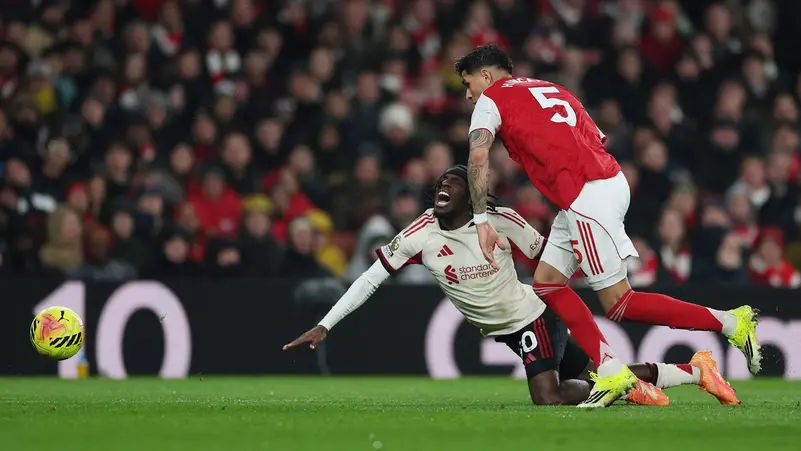 أرسنال يتعادل مع ليفربول بدون أهداف في الدوري الإنجليزي