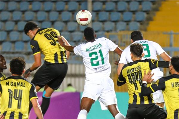 المقاولون يتعادل مع المصري 1-1 في الدوري
