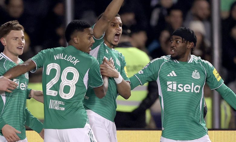 نيوكاسل يكتسح كاراباخ 6-1 في دوري أبطال أوروبا
