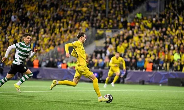 سبورتنج لشبونة يكتسح بودو جليمت 5-0 ويتأهل لربع نهائي دوري الأبطال