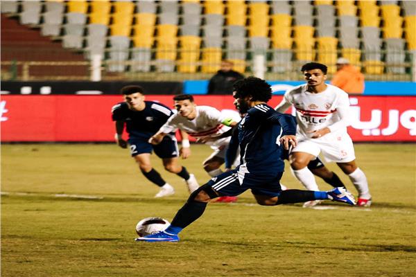 إنبي يتقدم على الزمالك 1-0 في الشوط الأول بالدوري