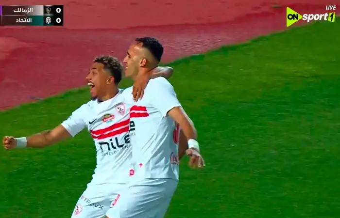الزمالك يفوز علي الاتحاد السكندري 1-0 وينفرد بصدارة الدوري