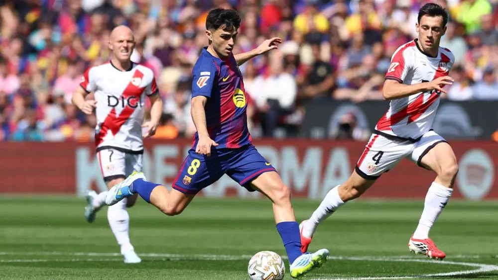 برشلونة يفوز على رايو فاييكانو 1-0 ويعزّز صدارته للدوري الإسباني