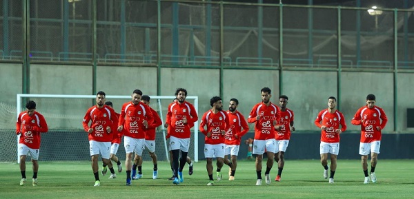 منتخب مصر يؤدى مرانه الأول استعداداً لوديتى السعودية وإسبانيا
