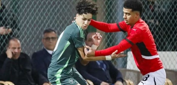 منتخب الشباب يتعادل مع الجزائر 2-2 استعداداً لـ تصفيات شمال أفريقيا