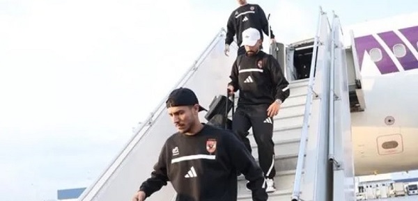 بعثة الأهلى تصل إلى تونس استعداداً لمواجهة الترجى في دورى أبطال أفريقيا