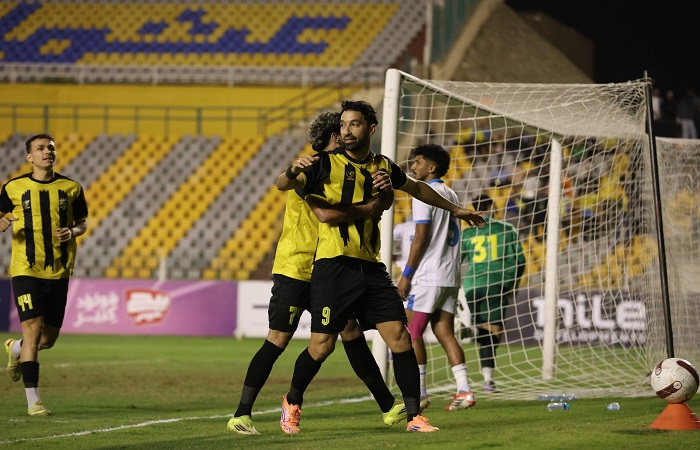 المقاولون العرب يتقدم على الإسماعيلي 1-0 في الشوط الأول