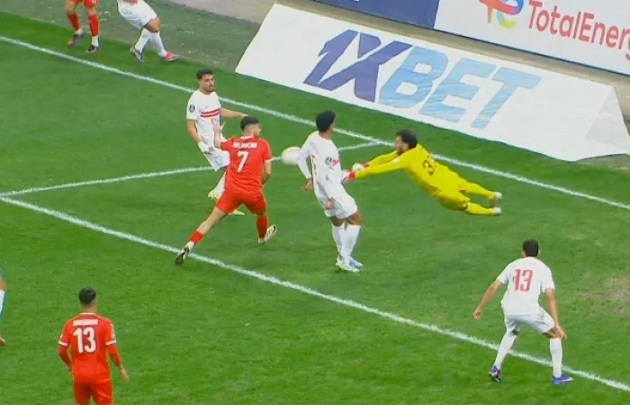 الزمالك يفوز على شباب بلوزداد 1-0 ويضع قدمًا في نهائي الكونفدرالية