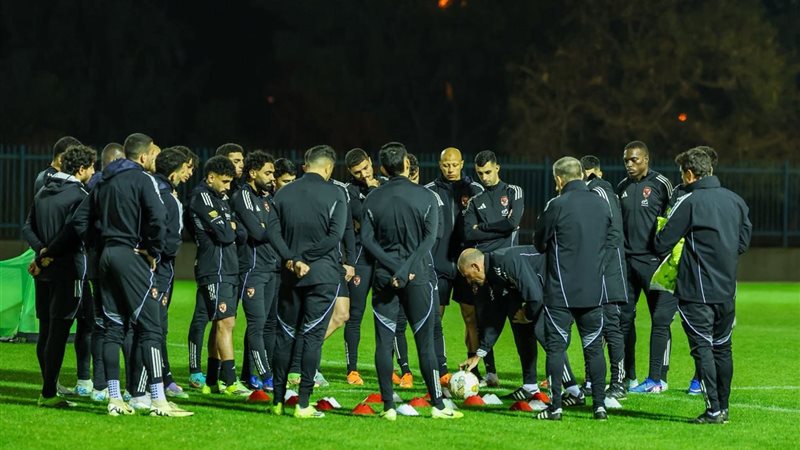 الأهلي يواصل مرانه اليوم استعداداً لسموحة في الدوري