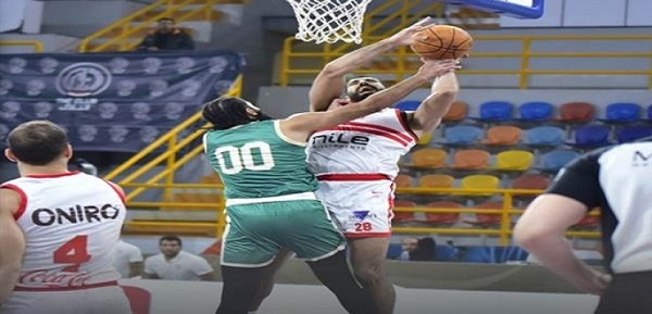 الزمالك يفوز على الشمس ويتأهل لمواجهة الأهلى فى نصف نهائى كأس مصر لكرة السلة