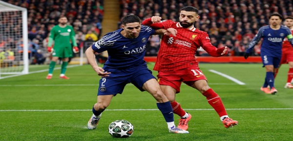 باريس سان جيرمان يواجه ليفربول الليلة في دورى أبطال أوروبا