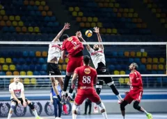 الأهلي يفوز على الزمالك ويتوج بكأس مصر للكرة الطائرة