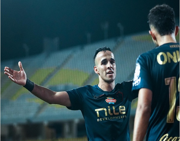 ناصر منسي يحصد جائزة رجل مباراة الزمالك والمصري