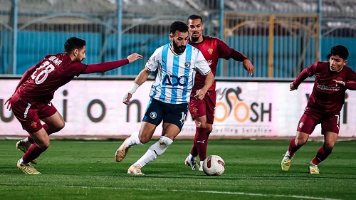 بيراميدز يتعادل مع سيراميكا 1-1 في الشوط الأول